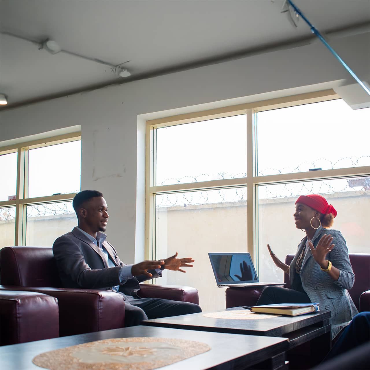 ethiopians discussing